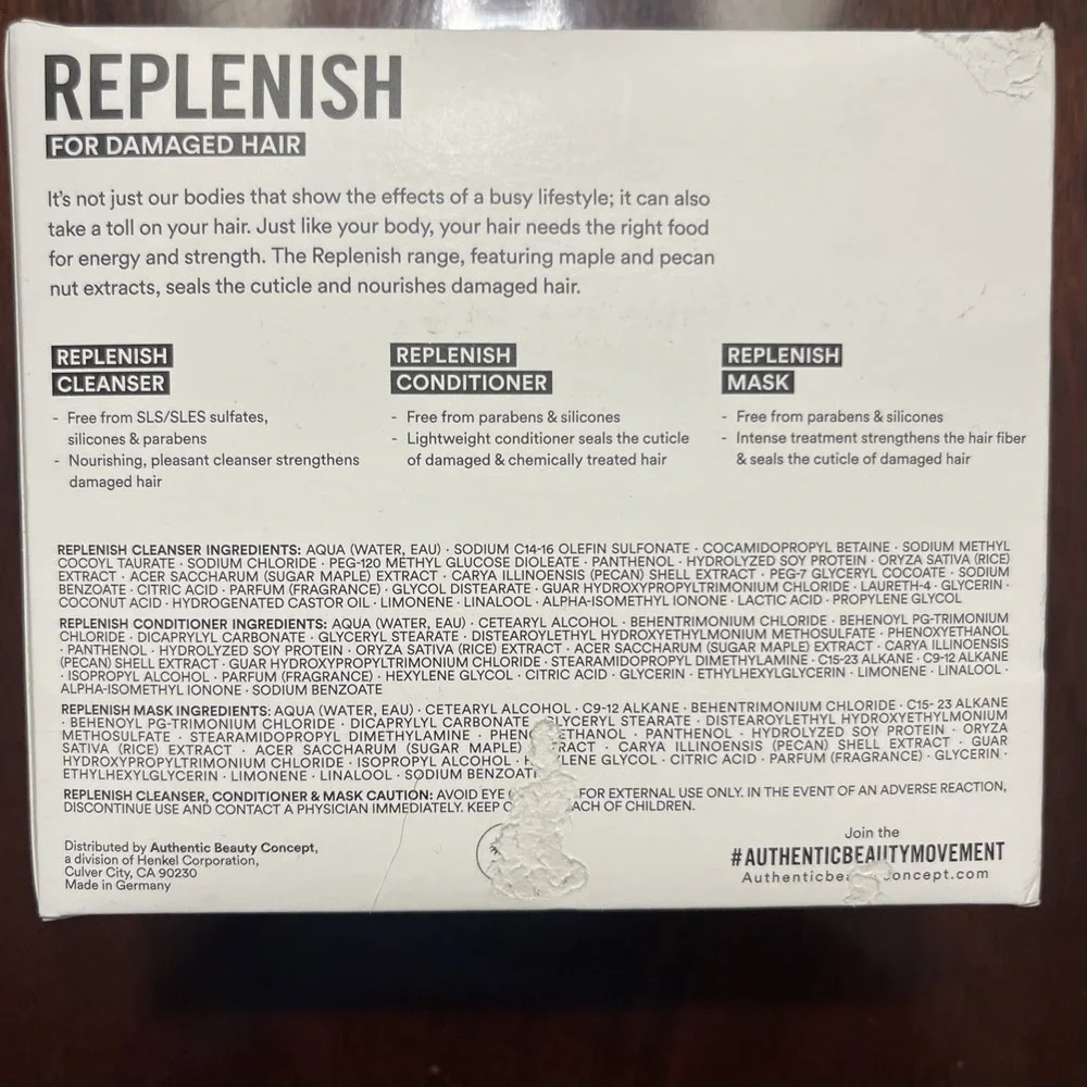 Authentic Beauty Concept Hydrate Try Me Kit‎ - Shampoo, Conditioner, & Hair Mask